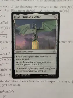 MTG God-Pharaoh’s Statue - War of the Spark - Non Foil - Near Mint - Image 1