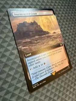MTG Stormcarved Coast #0518 Extended Art Rare UB: Doctor Who (WHO) - Image 2