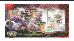 Pokemon TCG Great Tusk Iron Threads Ex Premium Collection - Product In Hand - Image 1