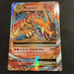 2016 Pokemon XY Evolutions Mega Charizard Holo #13/108 - Image 1