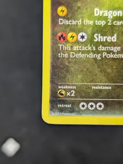 Rayquaza 128/124 - Dragons Exalted Shiny Secret Rare Holo Pokemon TCG HP/DMG - Image 5