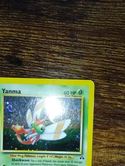 Yanma 17/75 Holo Rare Neo Discovery Pokemon - Image 3