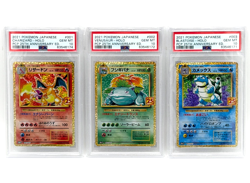 PSA 10 Pokemon Japanese 25th Anniversary 2021 Charizard Venusaur Blastoise Promo - Image 1