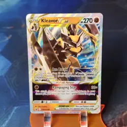 Kleavor VSTAR SWSH249 SWSH: Sword & Shield Promo Cards HP/DMGED Holo Pokemon TCG - Image 1