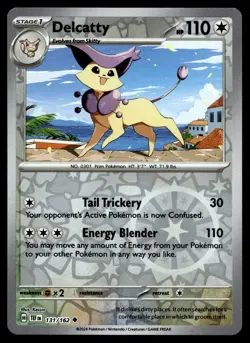 DELCATTY 131/162 UNCOMMON TEMPORAL FORCES POKEMON - Image 1