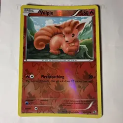 2013 VULPIX 20/113 Legendary Treasures Pokemon REVERSE HOLO - Image 1