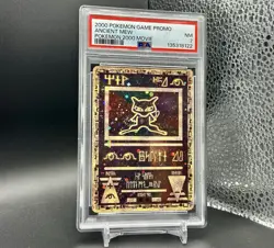 Pokemon The Movie 2000 Ancient Mew Promo PSA 7 NM - Image 3
