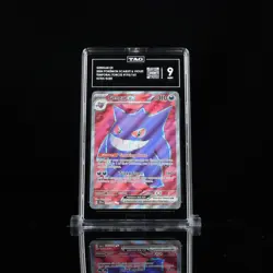 2024 POKEMON TEF EN-TEMPORAL FORCES ULTRA RARE #193 GENGAR EX TAG 9 - Image 1