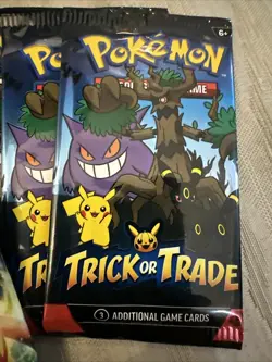 10 Pokemon 2024 Trick or Trade BOOster Pks + 0ne FREE Crown Zenith Bonus - Image 4