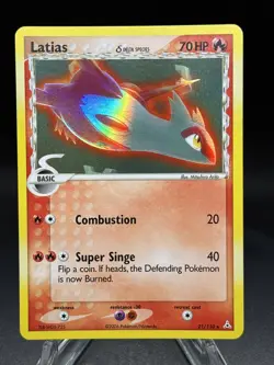 🔥 Pokemon TCG - Latias 21/110 - EX Holon Phantoms (2006) - Holo Rare - LP/MP - Image 1