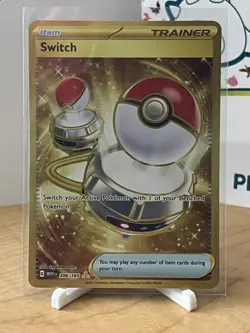 Pokemon TCG - Switch - Scarlet & Violet 151 - 206/165 Gold Hyper Rare - Image 1
