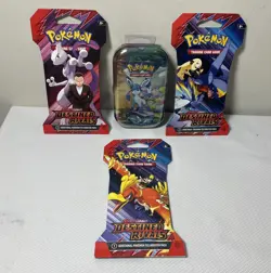 Pokemon TCG Lot - 1X Prismatic Evolutions Mini Tin & 3X DR Single Booster Packs - Image 2