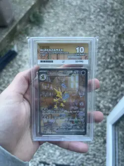 Alakazam ex 201/165 SIR - Scarlet & Violet 151 - Pokemon Eng - ACE GEM MINT 10 - Image 1