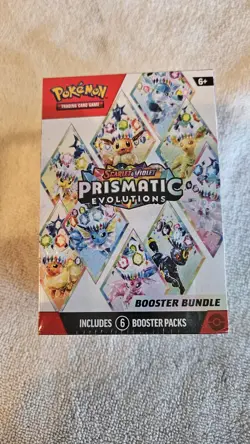 POKEMON TCG SCARLET VIOLET PRISMATIC EVOLUTIONS BOOSTER BUNDLE Unopened 2 Boxes - Image 1