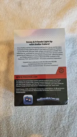 POKEMON TCG SCARLET VIOLET PRISMATIC EVOLUTIONS BOOSTER BUNDLE Unopened 2 Boxes - Image 3