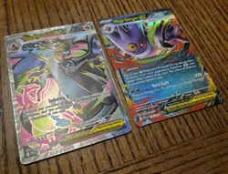 Pokemon TCG Phantasmal Flames Mega Charizard X Ex #109 & Mega Gengar Ex #56 Lot - Image 2