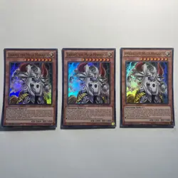 3x Zaborg the Mega Monarch - NECH-EN037 - Ultra - 1st Ed. YuGiOh! Pack Fresh/NM! - Image 1