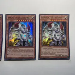 3x Zaborg the Mega Monarch - NECH-EN037 - Ultra - 1st Ed. YuGiOh! Pack Fresh/NM! - Image 2
