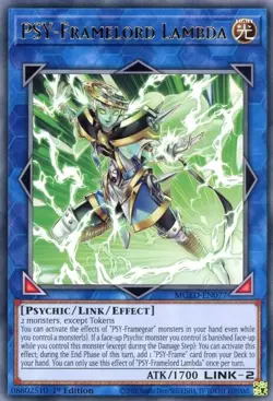 Yugioh - PSY-Framelord Lambda (Rare) (1st Edition) - MGED-EN077 P - Image 1
