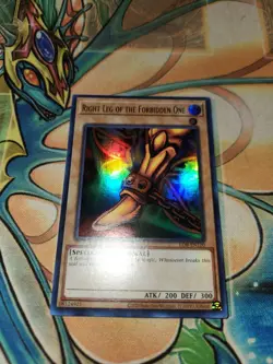 Yu-Gi-Oh #LOB-EN120 Right Leg of the Forbidden One Ultra Rare (25th Anniversary) - Image 1