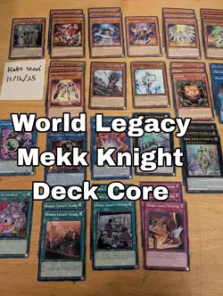 Yu-Gi-Oh World Legacy Mekk Knight Deck Core - Image 1