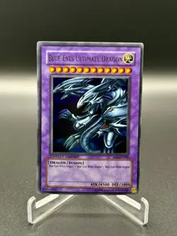 Yu-Gi-Oh! TCG Blue-Eyes Ultimate Dragon JMP-EN005 Ultra Rare Limited Edition NM - Image 1