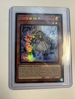 Yugioh Elzette Of The White Forest MP25-EN080 Prismatic Secret Rare - Image 1