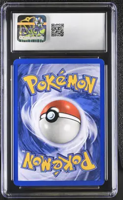 CGC 9 MINT Blastoise 2000 Base Set 2 2/130 Holo SWIRL Pokemon Card - Image 2