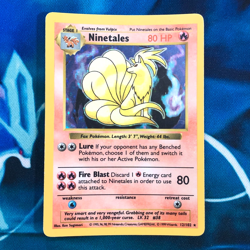 Ninetales - 12/102 - Shadowless Holo Rare Base Set 1999 - Pokemon Card - HP - Image 1
