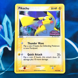 Pikachu - 78/110 - Reverse Holo ex Holon Phantoms - Pokemon Card - MP - Image 1