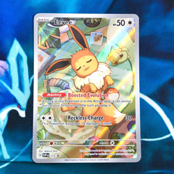 Eevee- SVP173 - Full Art Illustration Promo Rare - Pokemon Card - NM - Image 1