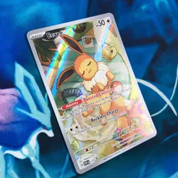 Eevee- SVP173 - Full Art Illustration Promo Rare - Pokemon Card - NM - Image 3