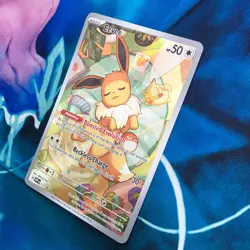 Eevee- SVP173 - Full Art Illustration Promo Rare - Pokemon Card - NM - Image 4