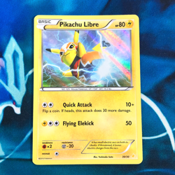 Pikachu Libre - 30/30 - Holo Promo Rare Trainer Kit XY - Pokemon Card - MP - Image 1