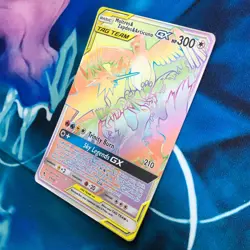 Moltres Zapdos Articuno GX - 69/68 - Full Art Hidden Fates - Pokemon Card - NM - Image 4