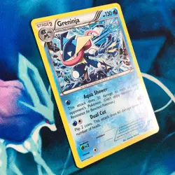 Greninja - XY162 - Black Star Holo Rare Promo - Pokemon Card - MP - Image 3