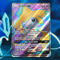 Jirachi GX - 79a/236 - Full Alt Art Promo Black Star Rare - Pokemon Card - NM - Image 1