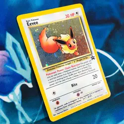 Eevee - 11 - Black Star Promo Rare WOTC 2000 - Pokemon Card - MP - Image 3