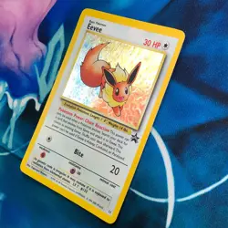 Eevee - 11 - Black Star Promo Rare WOTC 2000 - Pokemon Card - MP - Image 4
