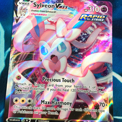 Sylveon VMAX - 075/203 - Full Art Ultra Rare Evolving Skies - Pokemon Card - NM - Image 2