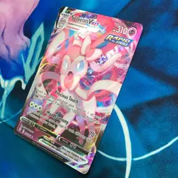 Sylveon VMAX - 075/203 - Full Art Ultra Rare Evolving Skies - Pokemon Card - NM - Image 4