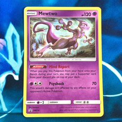 Mewtwo - SM214 - Black Star Holo Rare Promo - Pokemon Card - LP - Image 1