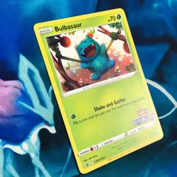 Bulbasaur - SWSH303 - Illustration Contest Promo Rare - Pokemon Card - NM - Image 3
