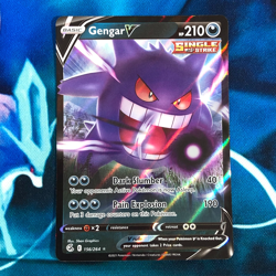 Gengar V - 156/264 - Ultra Rare Holo Fusion Strike Set - Pokemon Card - NM - Image 1