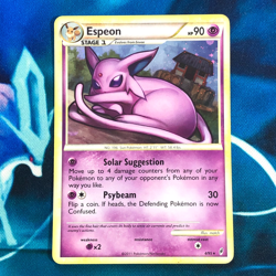 Espeon - 4/95 - Holo Rare Call of Legends Set HGSS - Pokemon Card - MP - Image 1