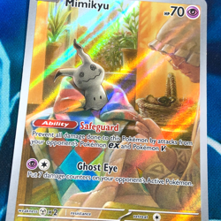 Mimikyu - SVP075 - Shiny Full Art Illustration Promo Rare - Pokemon Card - NM - Image 2