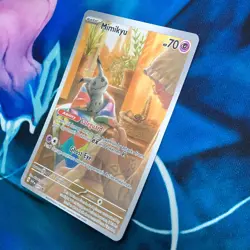 Mimikyu - SVP075 - Shiny Full Art Illustration Promo Rare - Pokemon Card - NM - Image 4