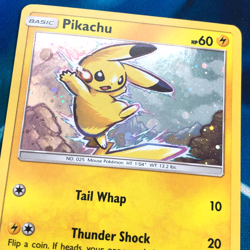 Pikachu - SM98 - Black Star Holo Rare Promo - Pokemon Card - MP - Image 2