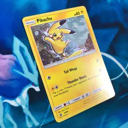 Pikachu - SM98 - Black Star Holo Rare Promo - Pokemon Card - MP - Image 3