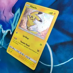 Pikachu - SM98 - Black Star Holo Rare Promo - Pokemon Card - MP - Image 4